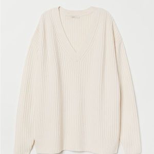 H&M oversized knit sweater